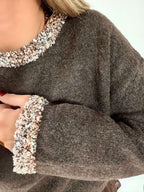 Pull marron - Alec