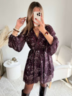 Robe prune - Cassie