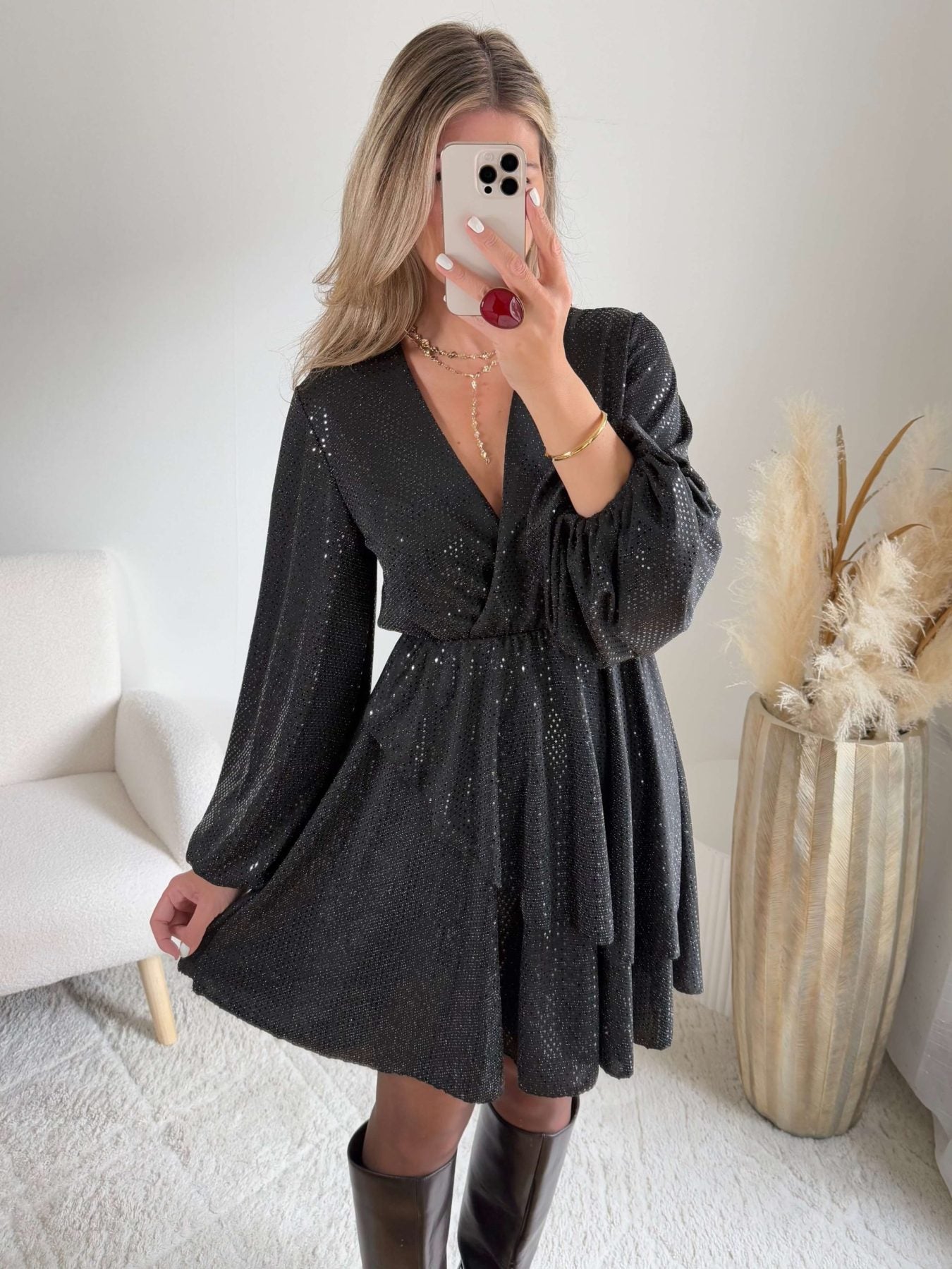 Robe à sequins - Cassie