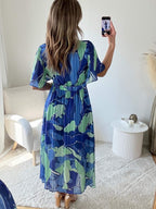 Robe longue fendue - Carla