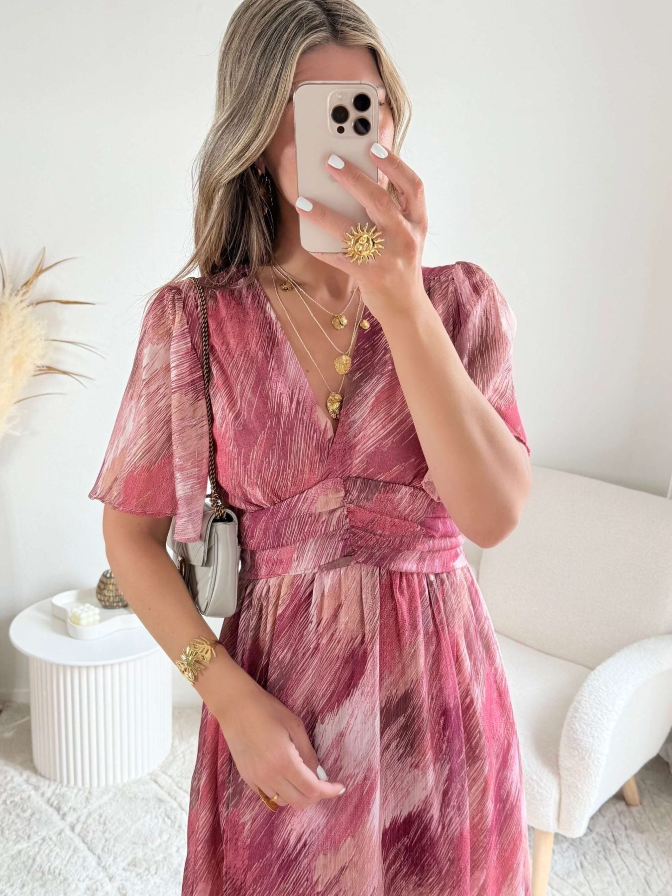 Robe longue fendue - Daphné