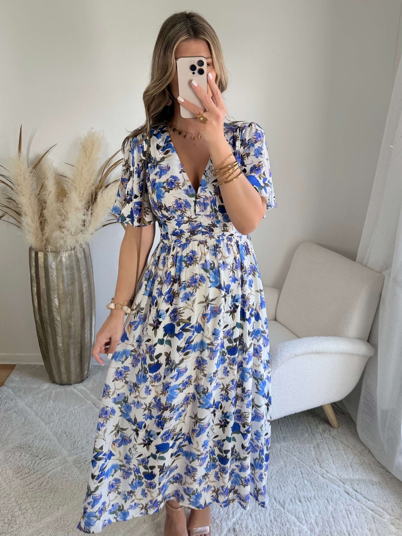 Robe longue fleurie - Cassandra