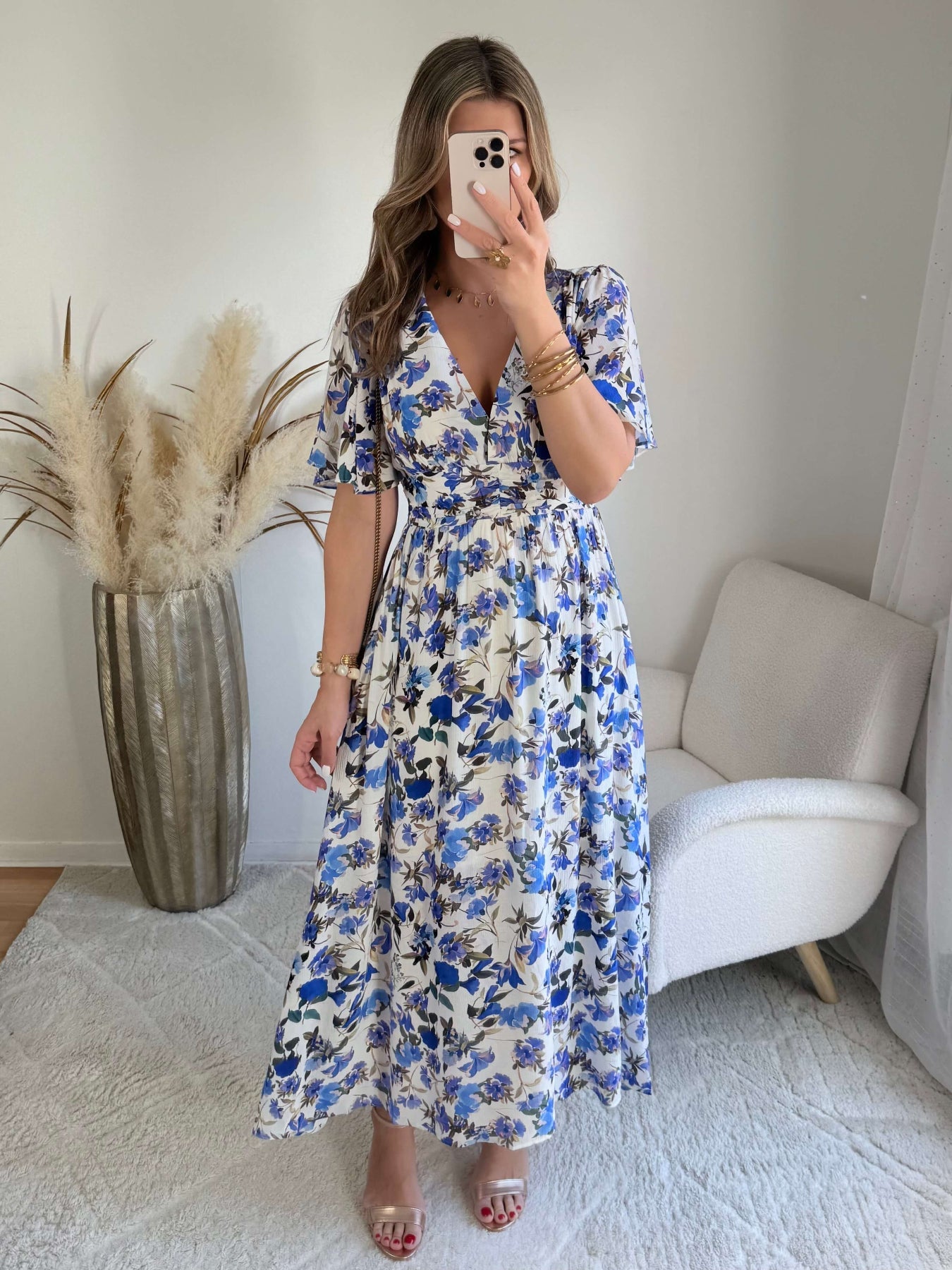 Robe longue fleurie - Cassandra
