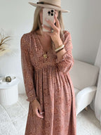 Robe longue fluide - Eva