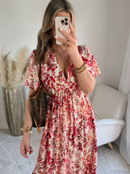 Robe longue imprimée - Marion