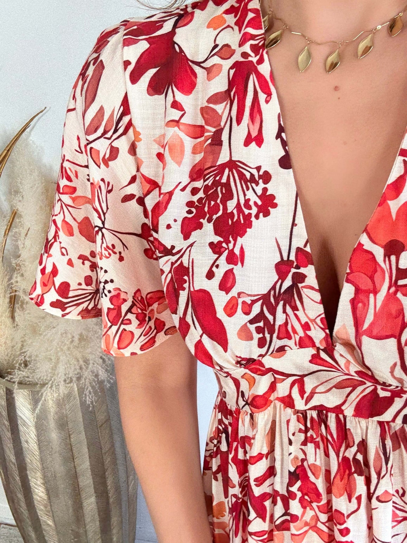 Robe longue imprimée - Marion
