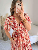 Robe longue imprimée - Marion