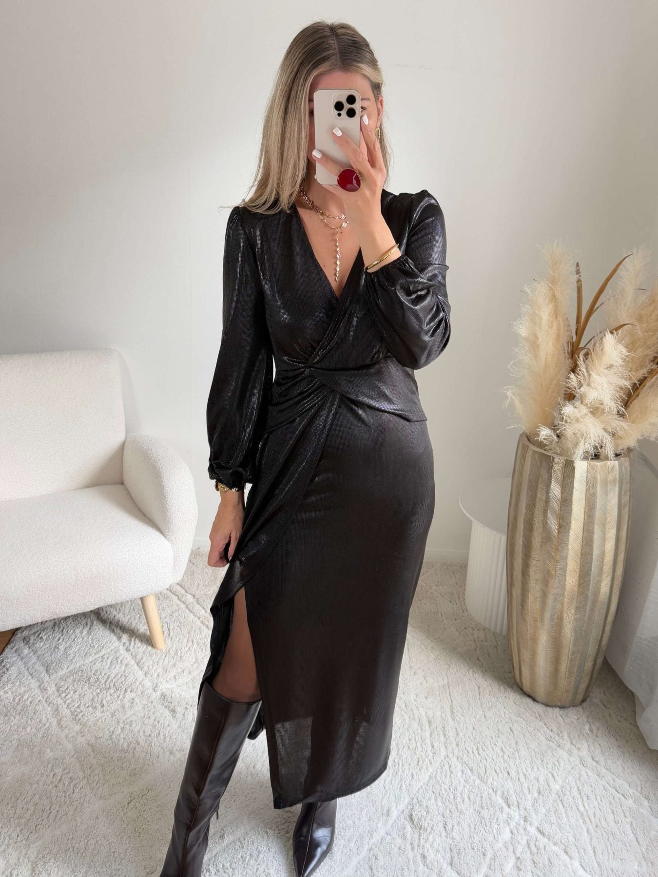Robe longue noire - Lady
