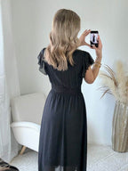 Robe longue noire - Zoé