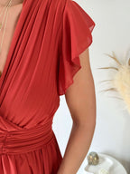Robe terracotta - Zoé