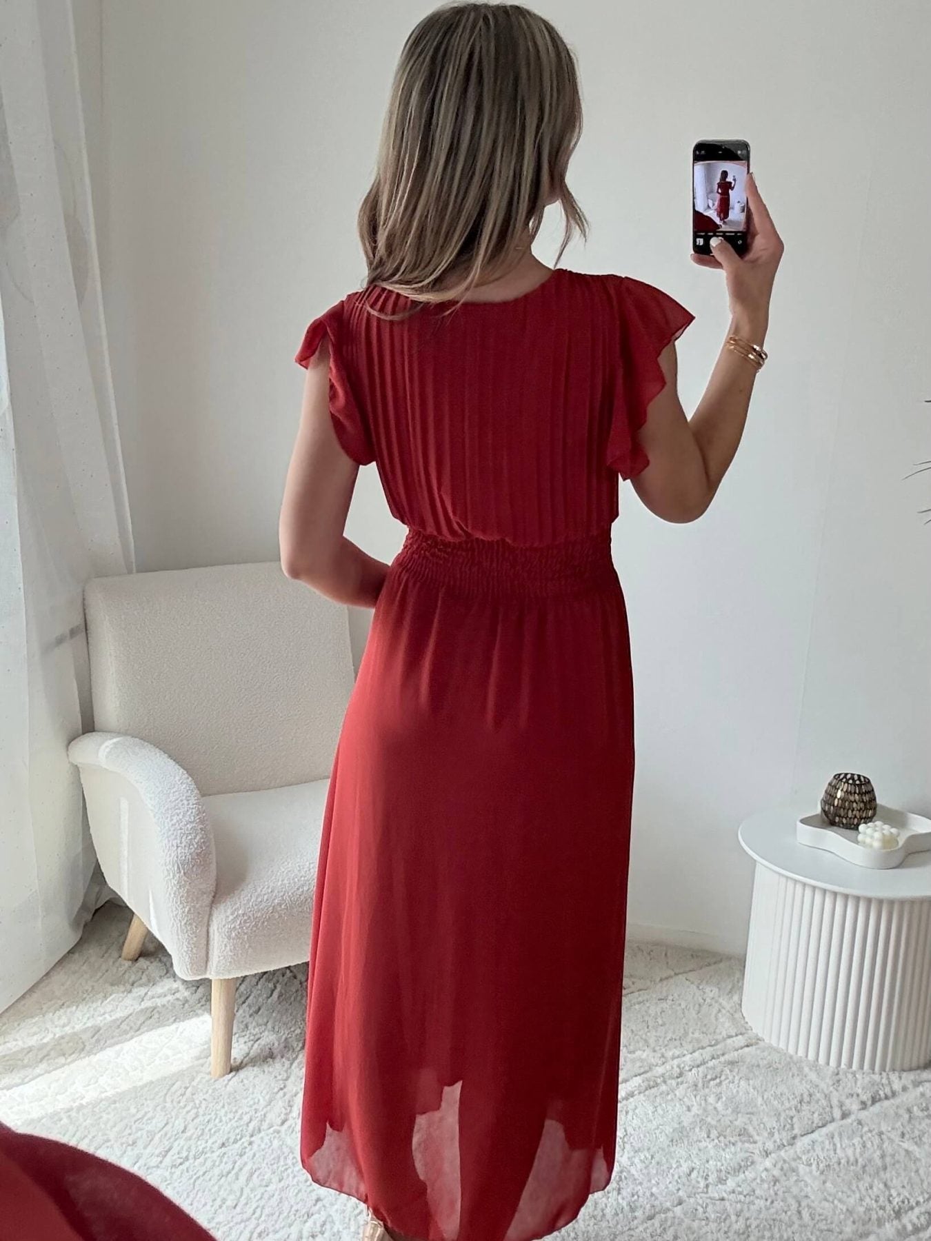 Robe terracotta - Zoé