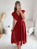 Robe terracotta - Zoé