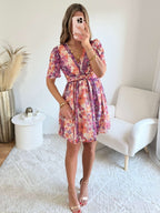 Robe voile imprimée - Lilou