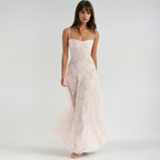 Annabelle | Robe Maxi en Dentelle Tendance Élégant