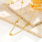 Necklace with Golden Star Pendant