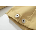 Veste Femme à Col Rabattu et Fermeture Zippée