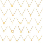 Collier Pendentif Alphabet Brillant