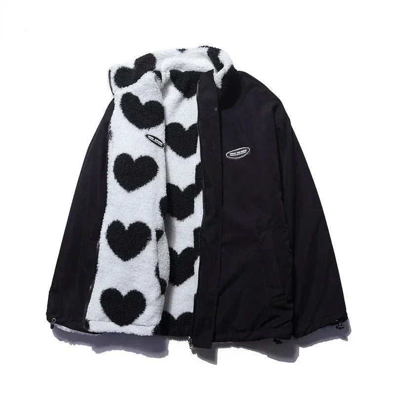 Veste Cœur Polaire | Douceur & Style