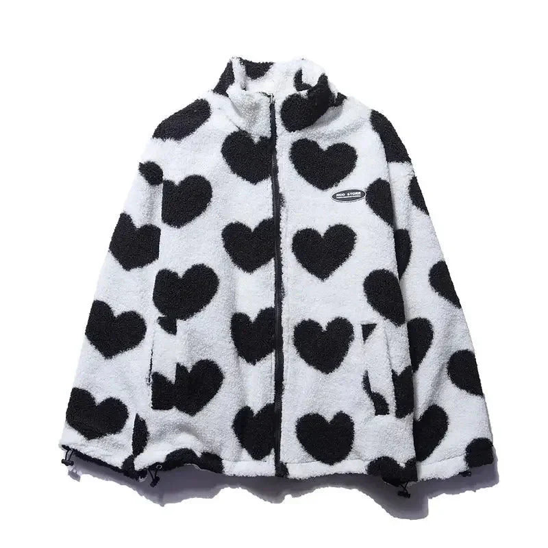 Veste Cœur Polaire | Douceur & Style