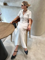 Diana | Robe Tricot d'Été Tendance Élégant