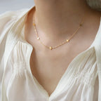 Necklace with Golden Star Pendant