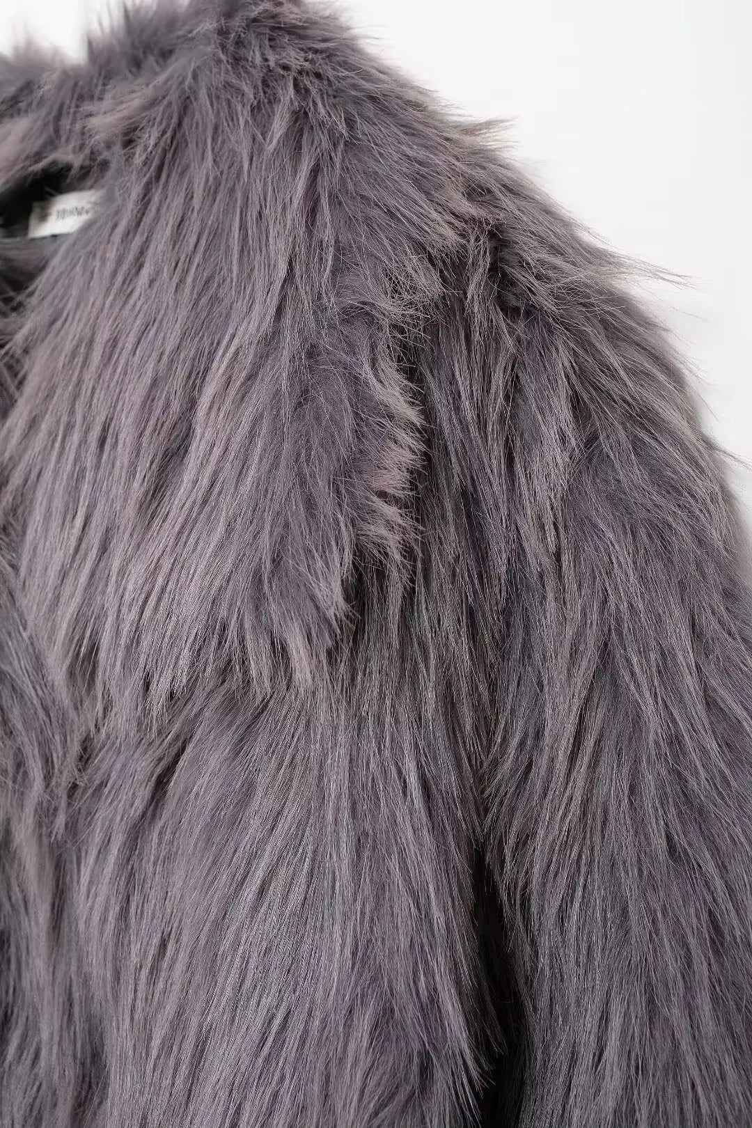 Manteau Femme en Fausse Fourrure