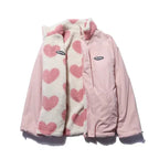 Camila | Veste réversible à cœurs