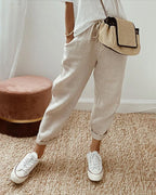 Pantalons en Lin Légers pour un Style Tendance