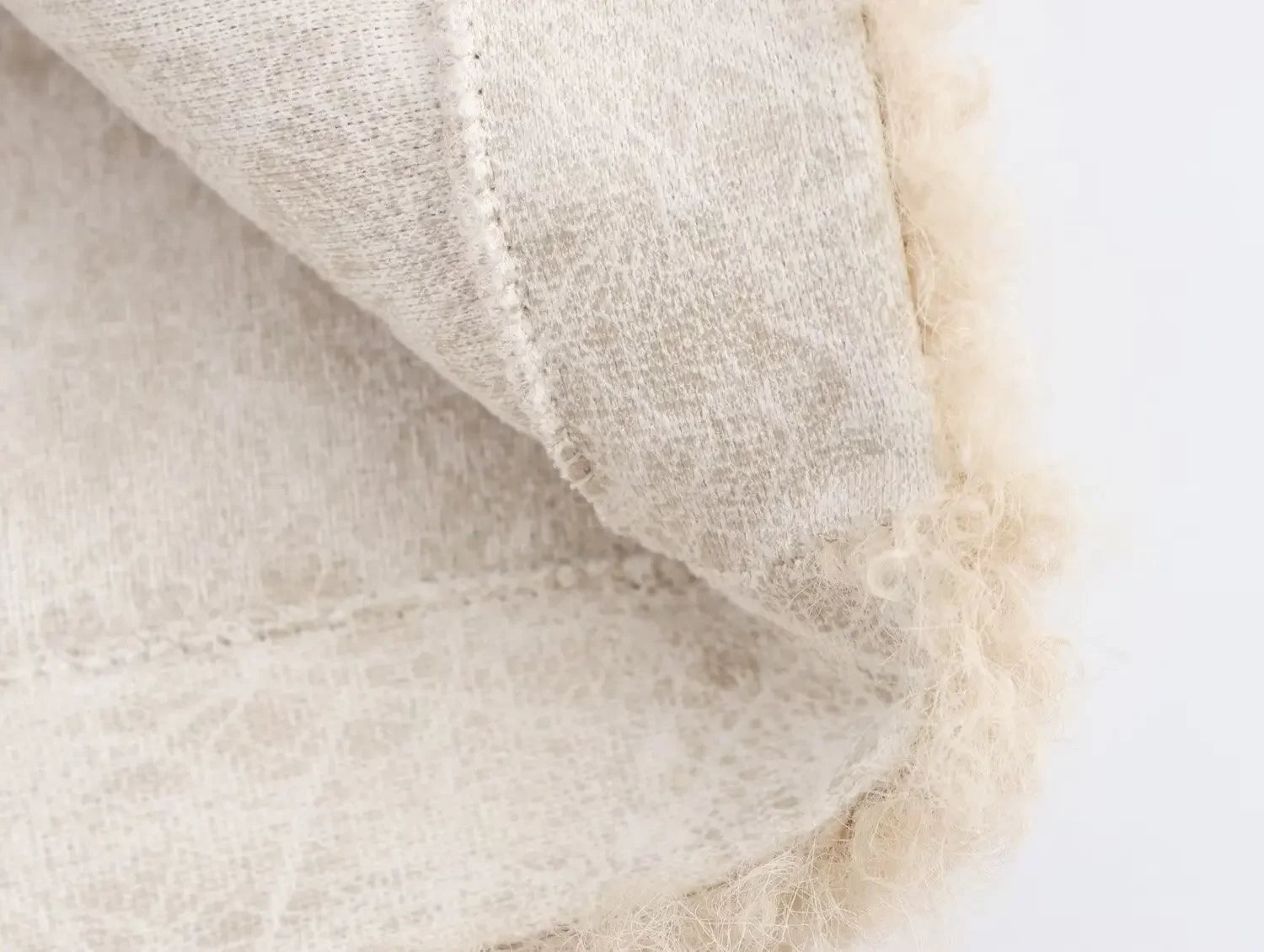 Manteau Une-Pièce Femme à Col V et Lacets