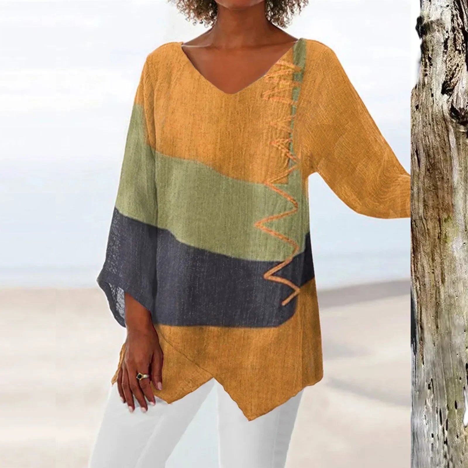 BLOUSE ÉLÉGANCE D'ÉTÉ POUR FEMME