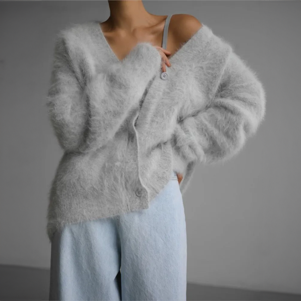 Luna - Cardigan En Cachemire Élégant