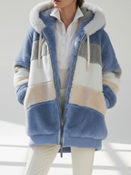 Aléana™ – La veste d’hiver élégante et chaude avec capuche et fermeture éclair