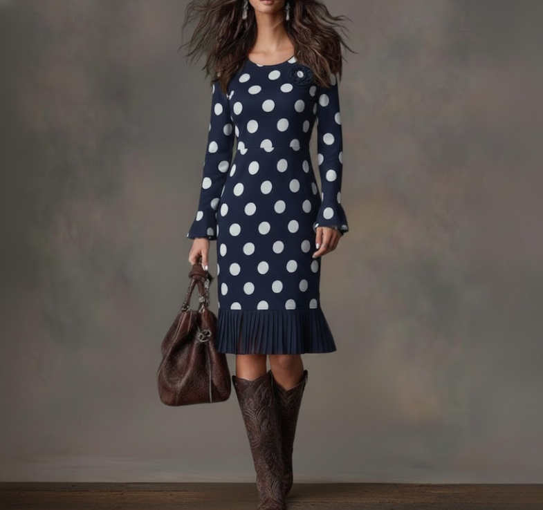 Marguerite™ | Robe élégante confortable intemporelle féminine
