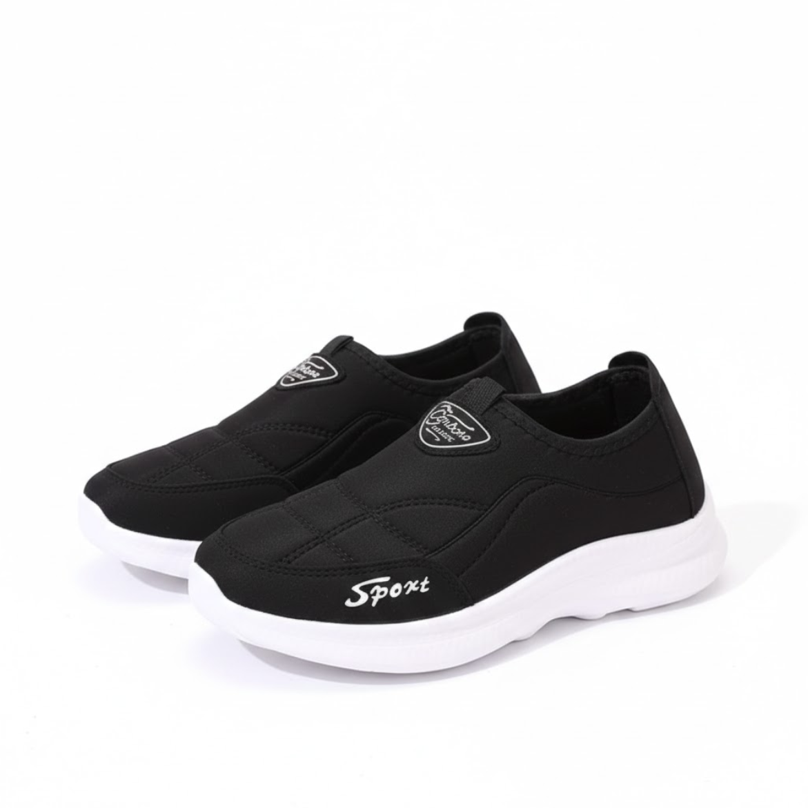 Sabine™ — Sneakers slip-on confortables modernes légères