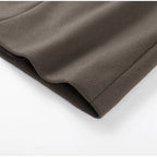 Manteau Long Femme Élégant à Col Montant