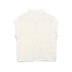 Gilet Maille Épaisse Boutonné