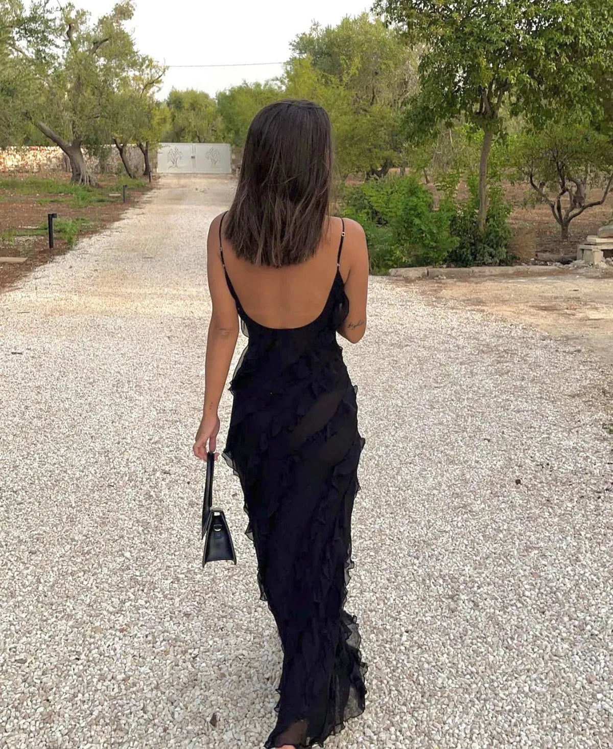 Claire | Robe de Soirée Maxi Romantique Tendance Élegante