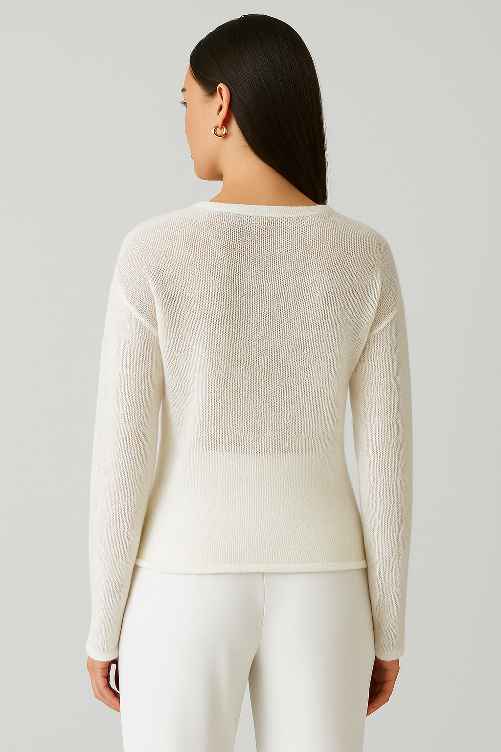 Camille | Pull en Maille Texturée Tendance Élégant