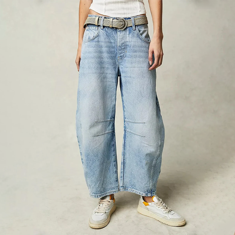 Jean Large Décontracté Tendance pour Printemps