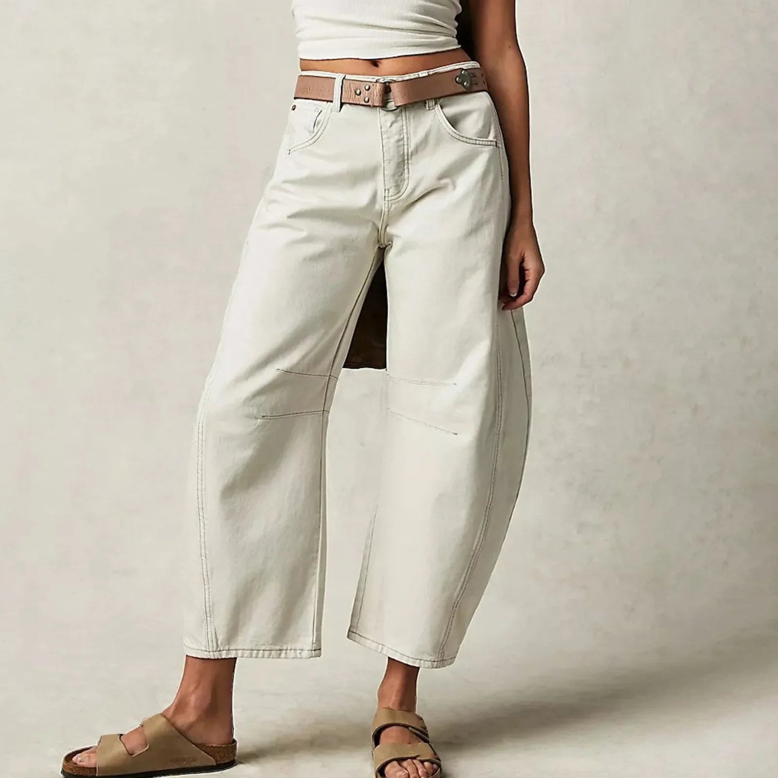 Jean Large Décontracté Tendance pour Printemps