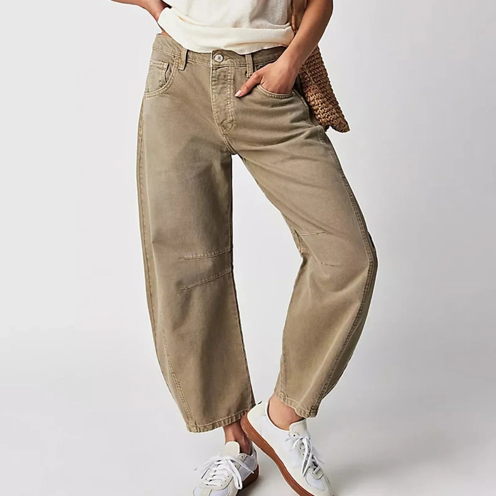 Jean Large Décontracté Tendance pour Printemps