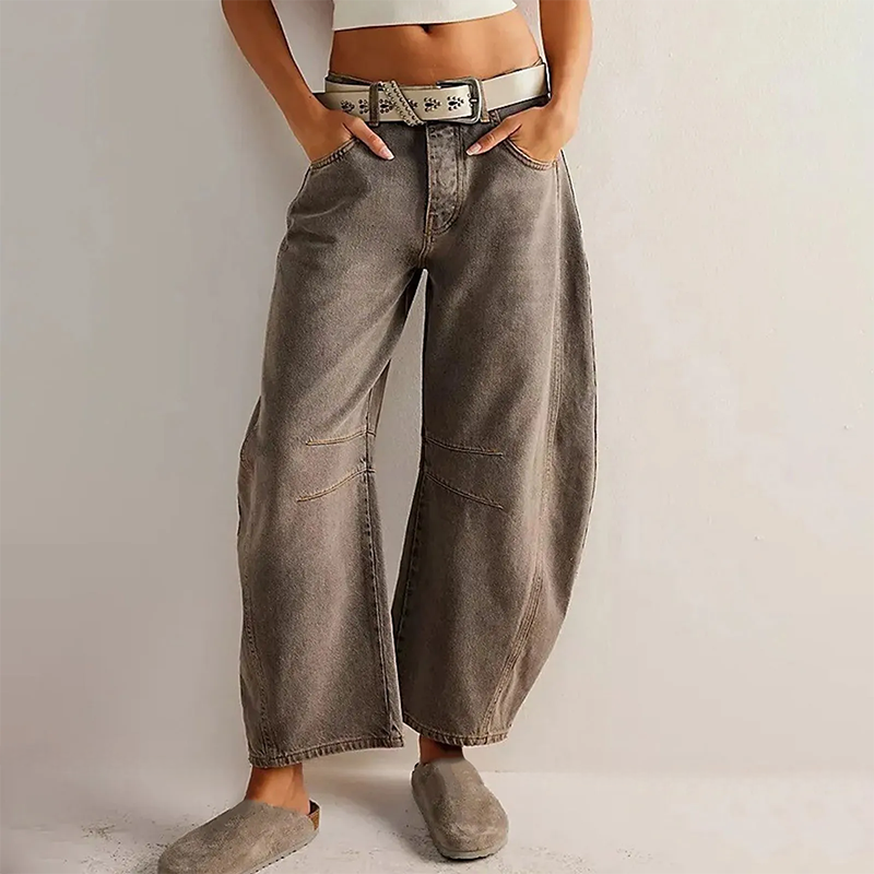 Jean Large Décontracté Tendance pour Printemps