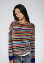 Camille | Pull Tricoté Rétro Tendance Printanier