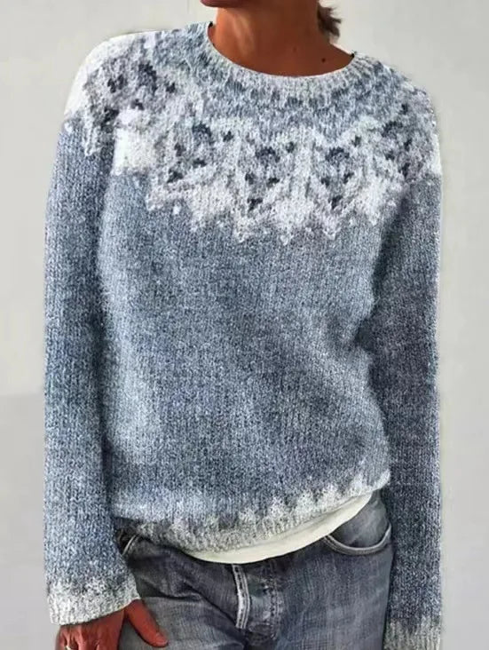 Camille | Pull Tricoté Rétro Tendance Printanier