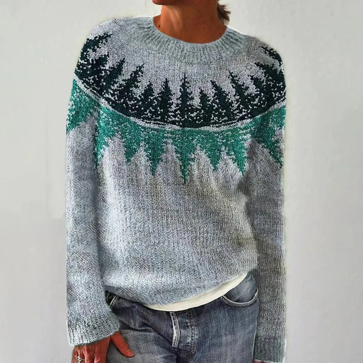 Camille | Pull Tricoté Rétro Tendance Printanier