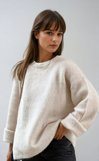 Laya | Pull Oversize en Laine Tendance Élégant