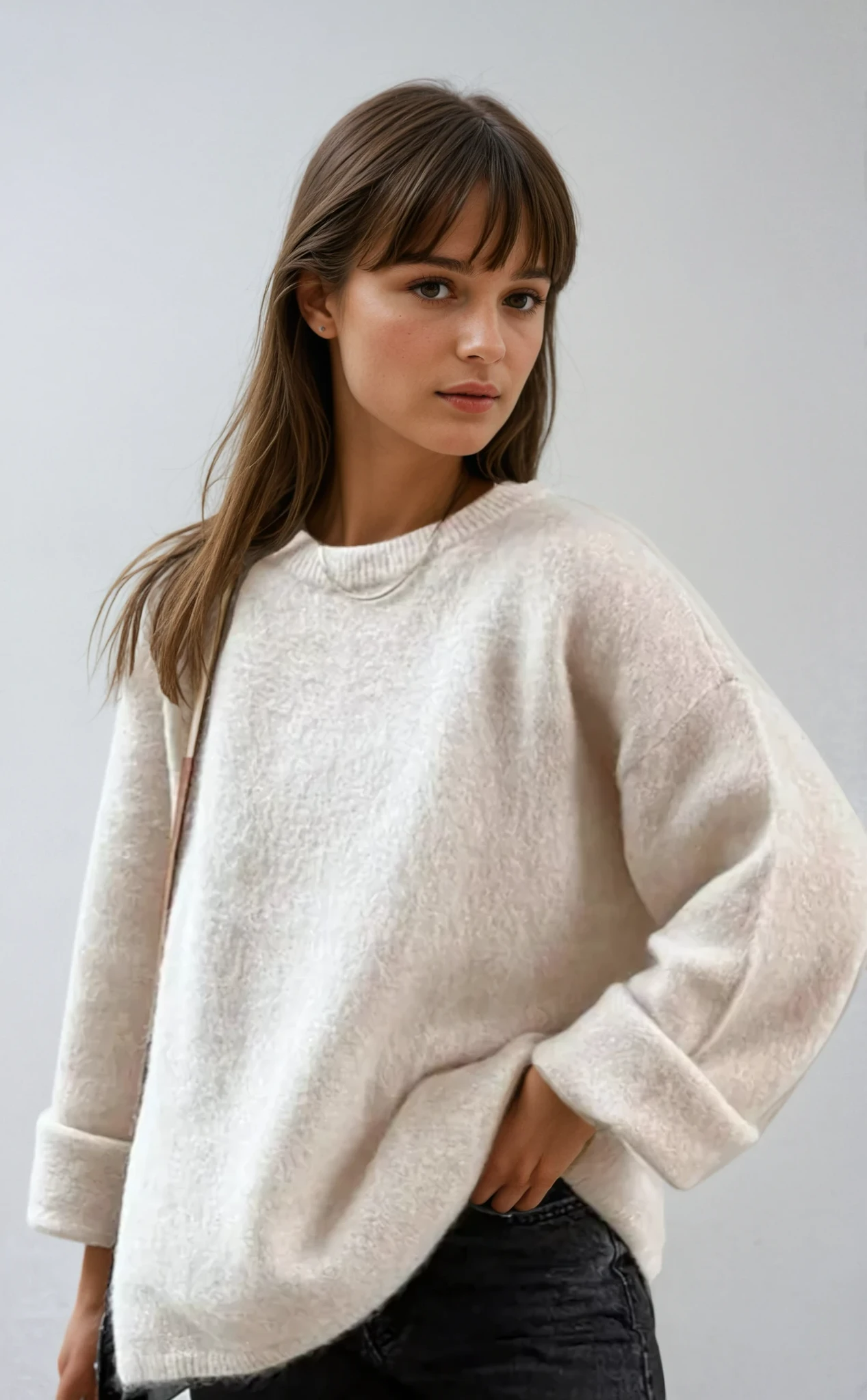 Laya | Pull Oversize en Laine Tendance Élégant