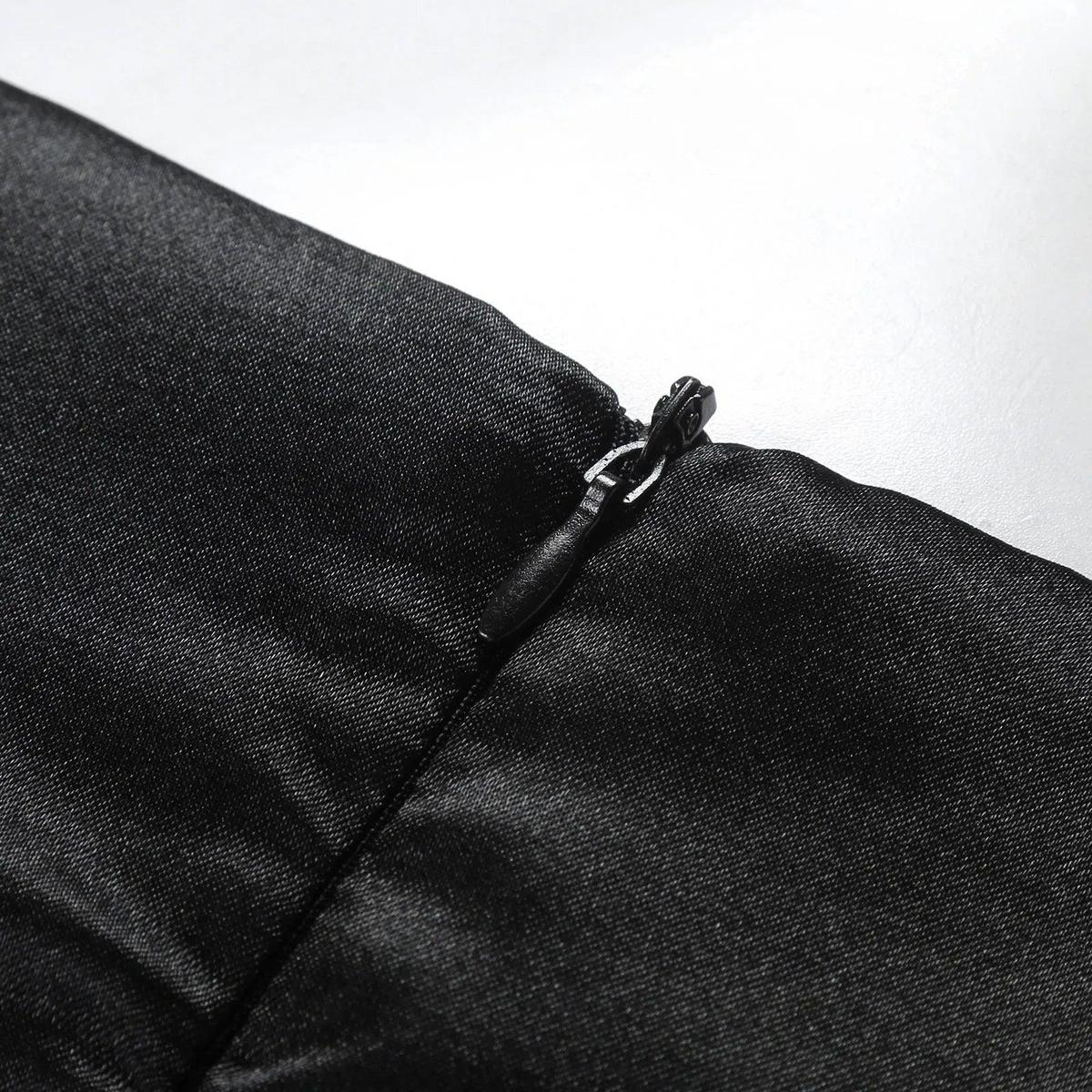 Clara | Robe Maxi Satin Fluide Élégante