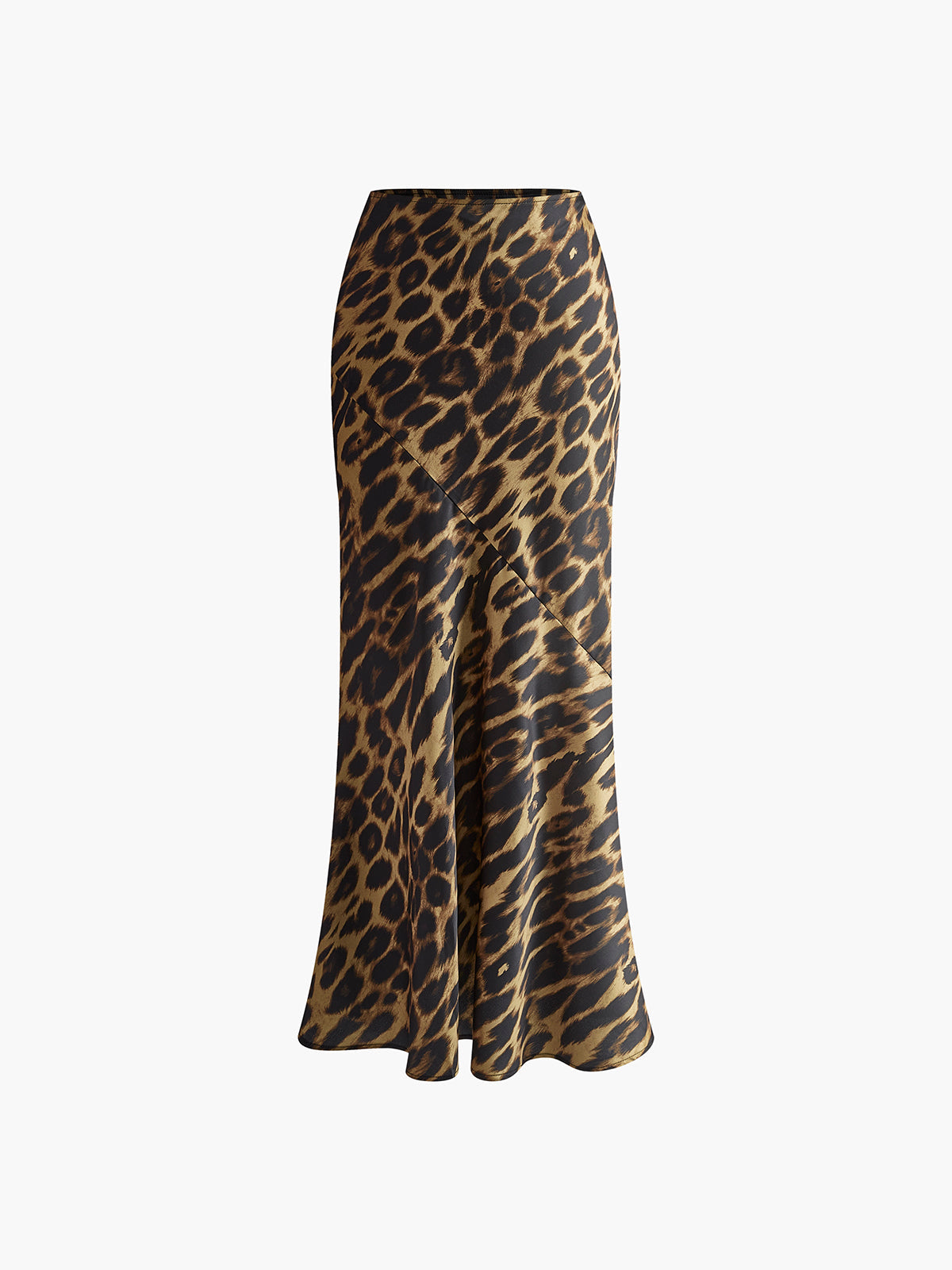 Jupe Maxi Imprimé Léopard Tendance pour Printemps