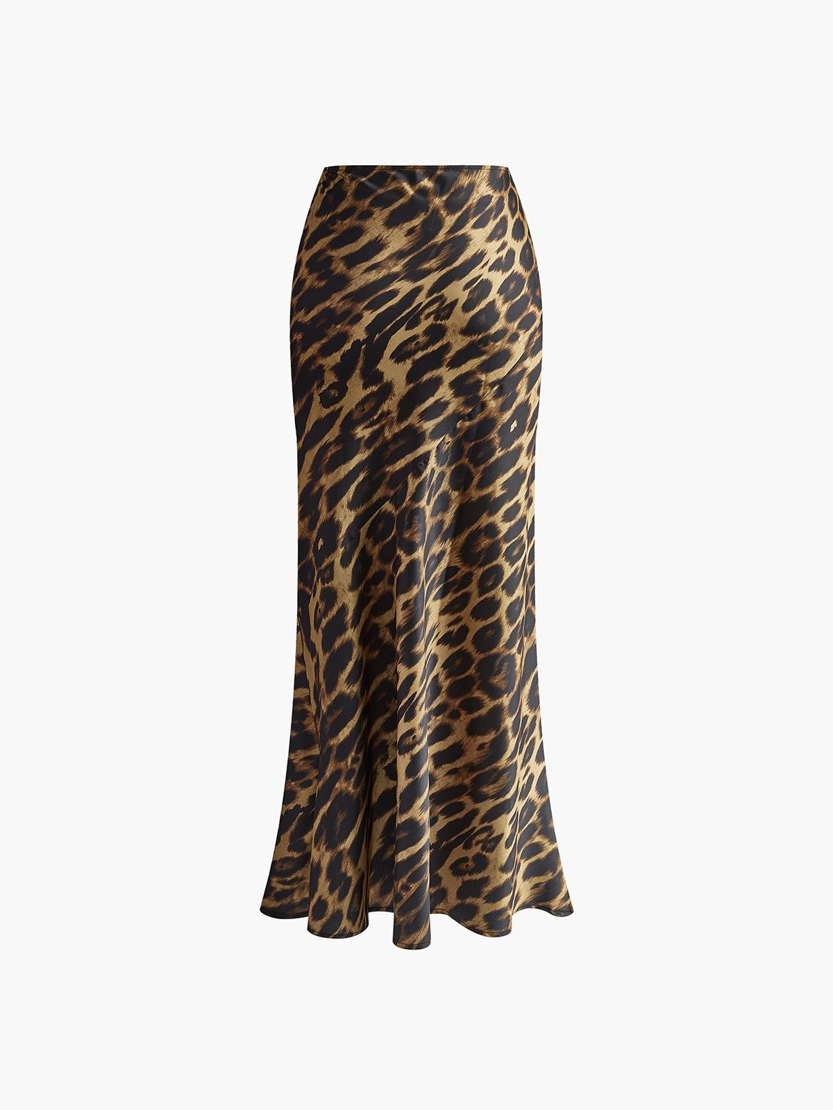 Jupe Maxi Imprimé Léopard Tendance pour Printemps